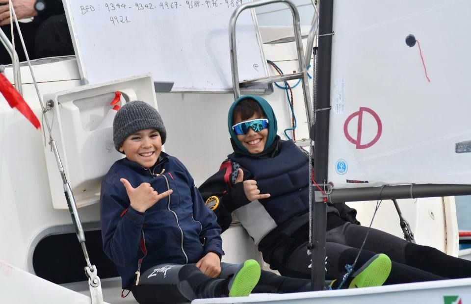 Giovani atleti Optimist in regata a Crotone